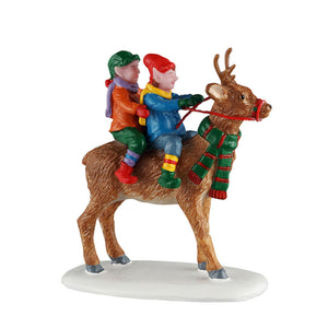 Lemax Reindeer Rides image 0