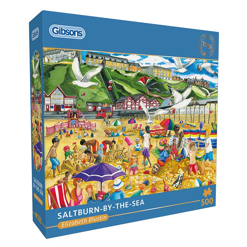 Gibsons Saltburn-by-the-Sea 500 Piece Puzzle image 0