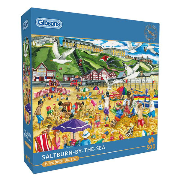 Gibsons Saltburn-by-the-Sea 500 Piece Puzzle image 1
