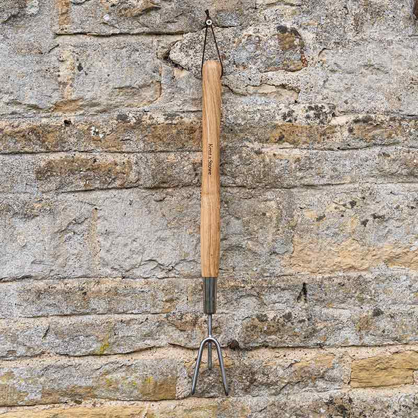 Kent & Stowe Stainless Steel Border 3 Prong Cultivator image 3