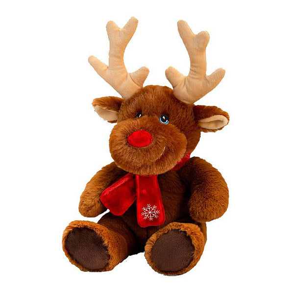 Keel Toys Reindeer with Scarf (25cm) image 0