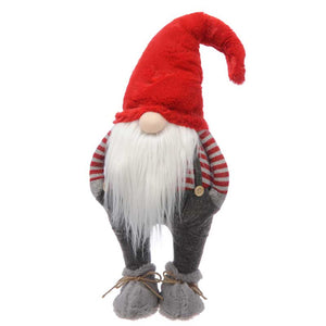 Festive Christmas Standing Gonk with Light Up LED Nose image 0