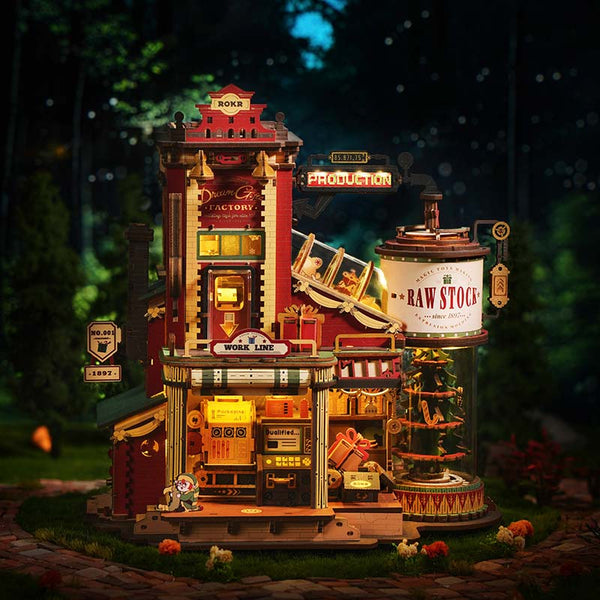 ROKR Dream Gift Factory 3D Puzzle Music Box image 7