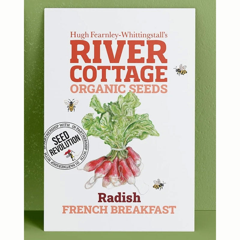 River Cottage Organic Seeds – Radish ‘French Breakfast’ (1 Packet) image 0