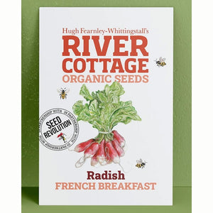 River Cottage Organic Seeds – Radish ‘French Breakfast’ (1 Packet) image 0