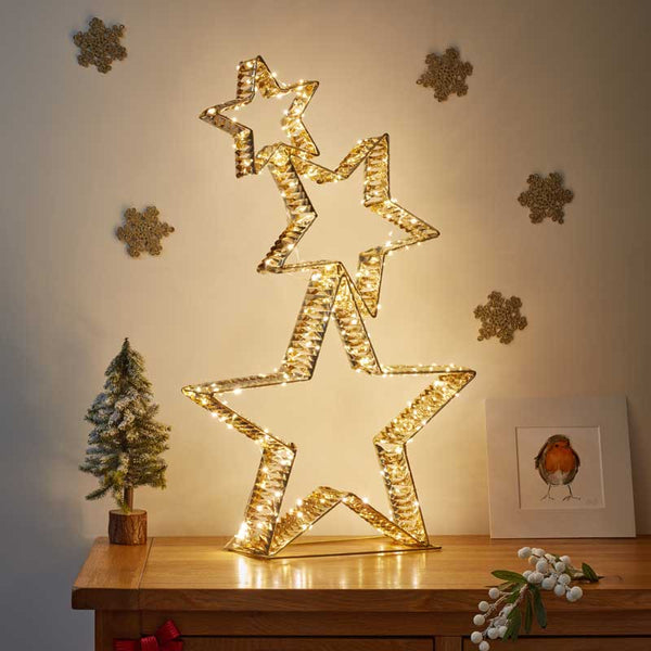 Three Kings GoldTwist Star Stack image 0