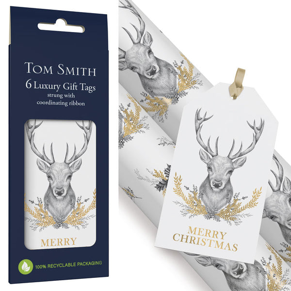 Tom Smith 6 Luxury Enchanted Forest Gift Tags image 0