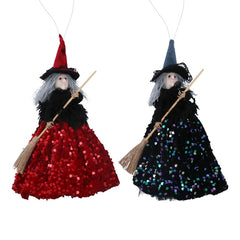Gisela Graham Sequin Witch (Assorted Designs) image 0