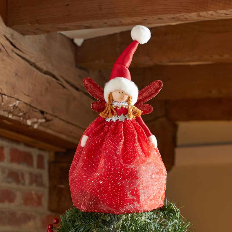 Three Kings Ruby Fairy Magic Tree Topper image 0