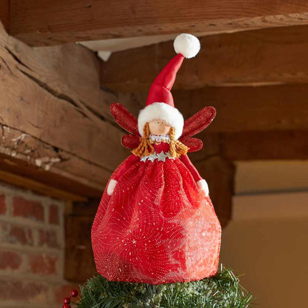 Three Kings Ruby Fairy Magic Tree Topper image 0