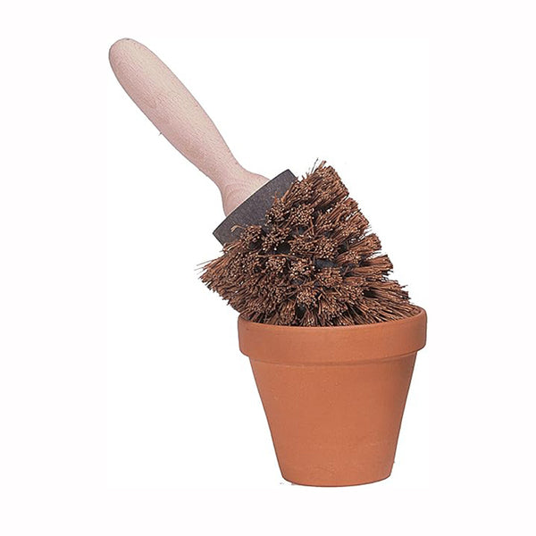 Oiled Beechwood Flowerpot Cleaning Brush image 2