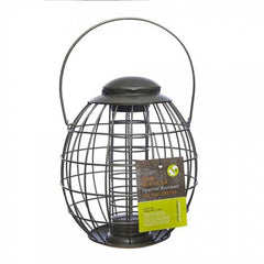 Tom Chambers Pewter Flick 'n' Click Squirrel Resistant Fat Ball Feeder image 0