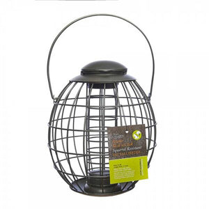 Tom Chambers Pewter Flick 'n' Click Squirrel Resistant Fat Ball Feeder image 0