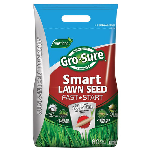 Westland Gro-Sure Smart Lawn Seed Fast Start - 80sq.m image