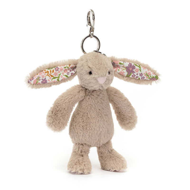 Jellycat Blossom Beige Bunny Bag Charm - Petal image 0