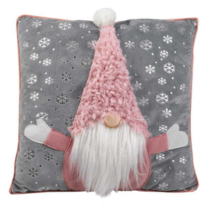 Three Kings Super Furry Pink Gonk Cushion image 1