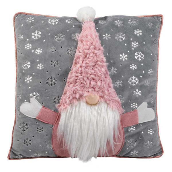 Three Kings Super Furry Pink Gonk Cushion image 1