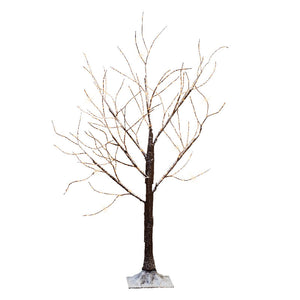 Lumineo Lit Tree with Brown Trunk image 2