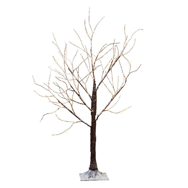 Lumineo Lit Tree with Brown Trunk image 2