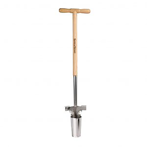 Kent & Stowe Stainless Steel Long Handled Bulb Planter image 0