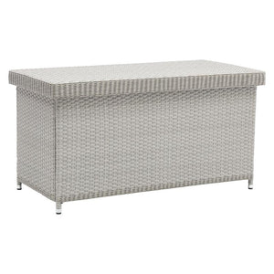Bramblecrest Wentworth Cushion Storage Box with Liner in Pewter Rattan - Standard image 6