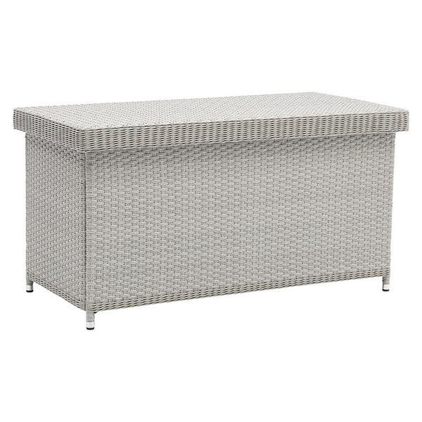 Bramblecrest Wentworth Cushion Storage Box with Liner in Pewter Rattan - Standard image 6