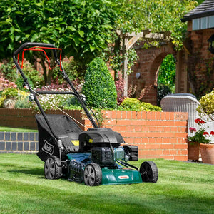 Webb Classic 46cm/18″ Self Propelled Petrol Rotary Lawn Mower image 1