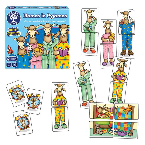 Orchard Toys Llama's in Pyjamas Mini Game image 0