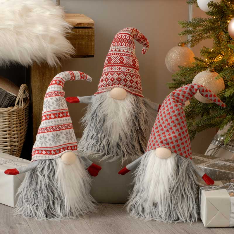 Festive Christmas Gonk with Nordic Fur (Assorted Designs) image 0