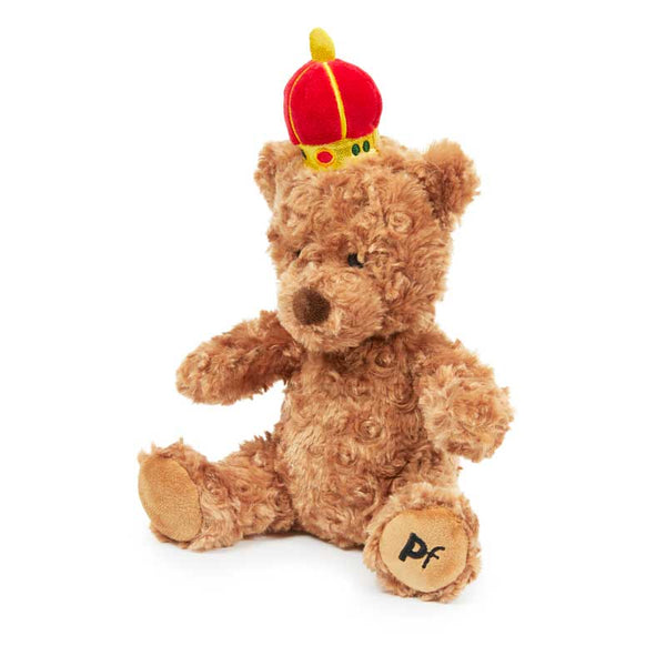 Petface Royal Berti Bear Dog Toy image 1