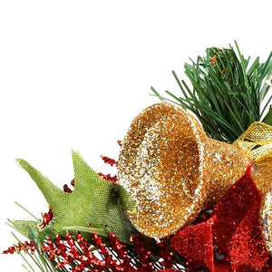 Premier Poinsettia & Bells Pick image 1
