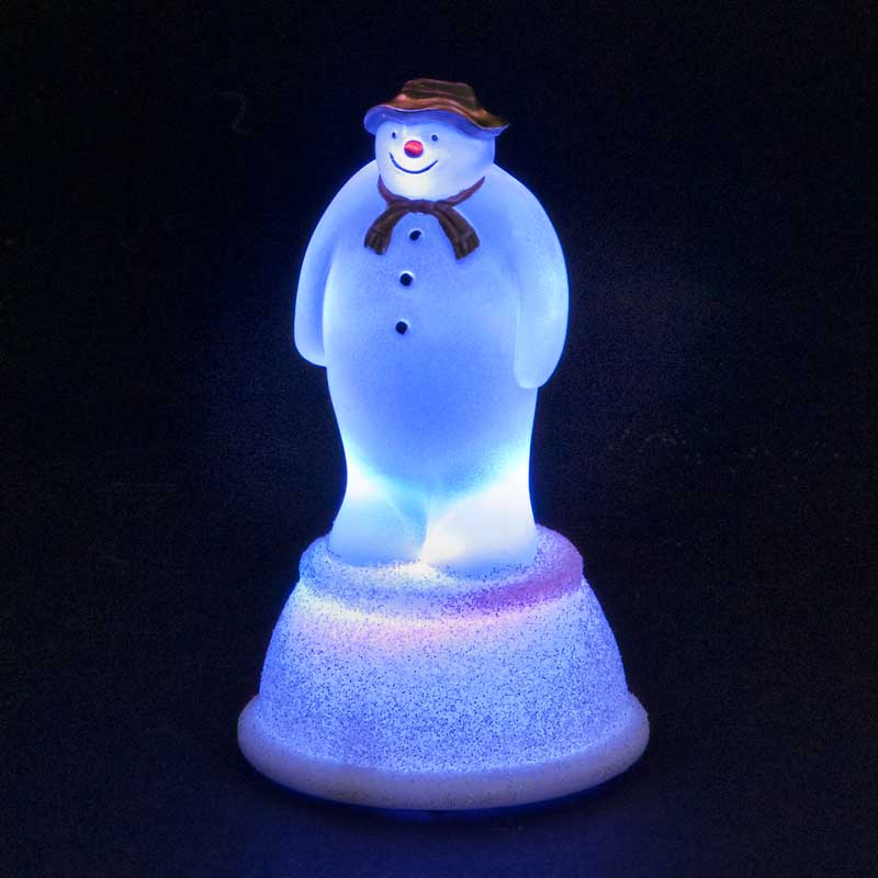 SnowTime Battery-Operated LED Acrylic Figure "The Snowman" image 0