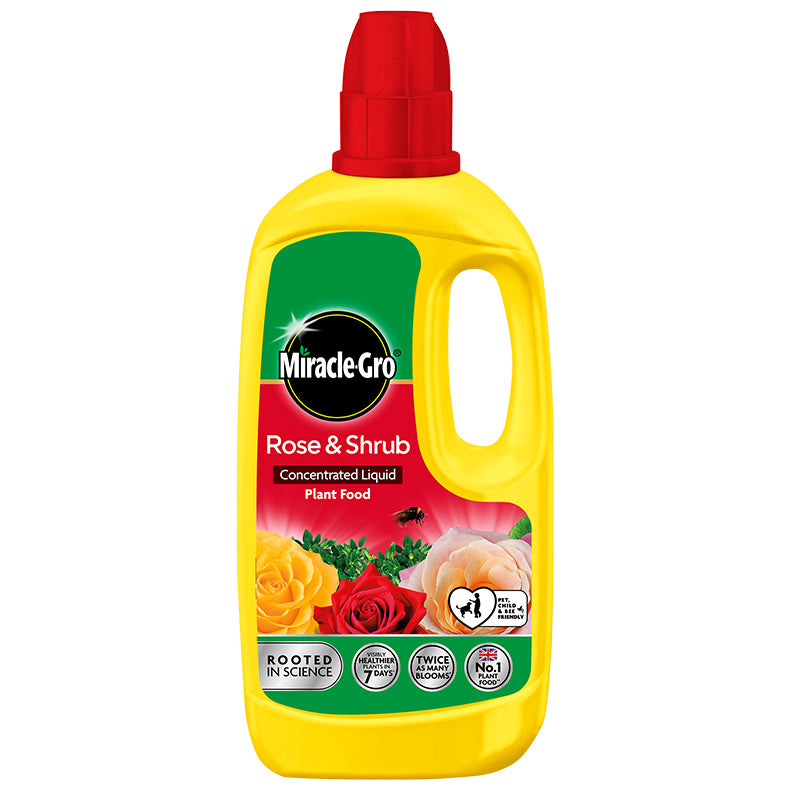 Miracle-Gro Rose & Shrub Liquid Plant Food (800ml) image 0