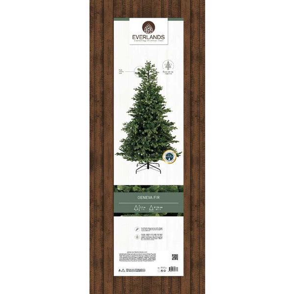 Everlands Geneva Fir Artificial Christmas Tree - 7ft / 2.1m image 4
