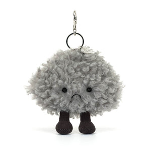 Jellycat Amuseables Storm Cloud Bag Charm - Grey image 2