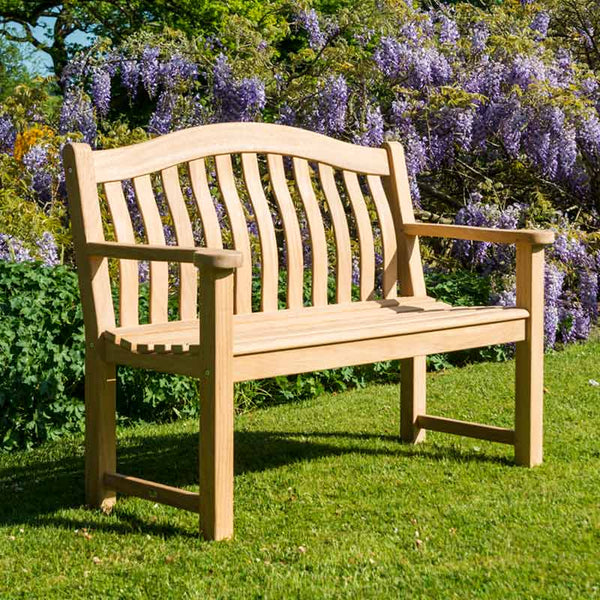 Alexander Rose Roble Turnberry Garden Bench - 4ft image 1