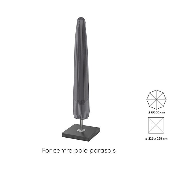 Platinum Aerocover for Centre Post Parasol - 165 x 25 / 35cm image 4