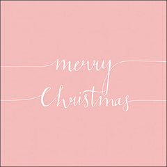 Ambiente Paper Napkins - Rose Christmas Note (Pack of 20) image 0