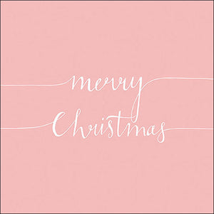Ambiente Paper Napkins - Rose Christmas Note (Pack of 20) image 0