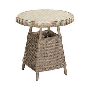 Orchard Life Bramley Round Rattan Bistro Set image 3