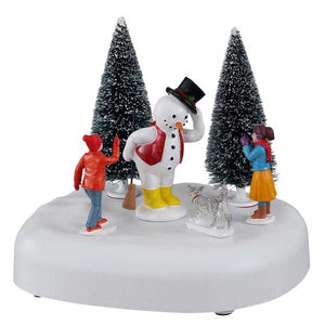 Lemax Frosty Says HI! image 0