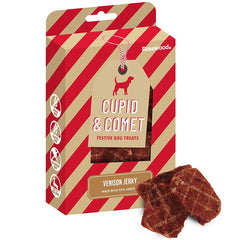 Cupid & Comet Venison Jerky Festive Dog Treats image 0