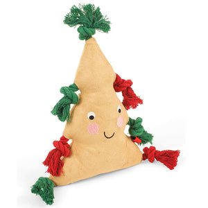 Zoon Tuff Earth Xmas Tree Dog Toy image 0