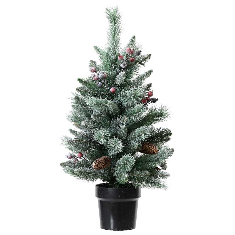 Everlands Mini Frosted Windham Tree image 0