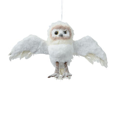 Decoris Flying Cream Owl image 0