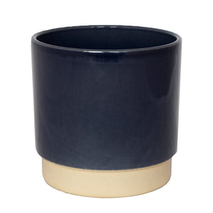 Ivyline Enos Indoor Plant Pot Range - Blue, 10cm image