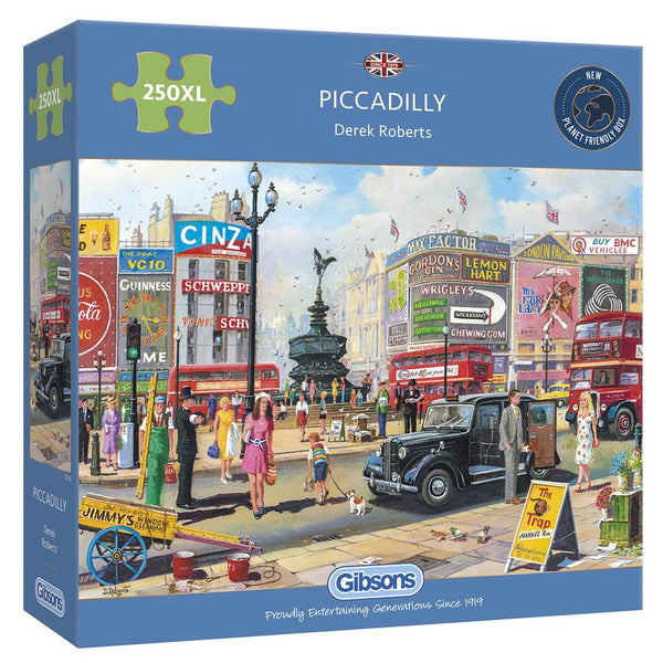 Gibsons Piccadilly 250 XL Piece Jigsaw Puzzle image 1