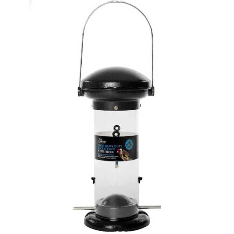 Tom Chambers Giant Heavy Duty Flick 'n' Click Nyjer Seed Feeder image 0