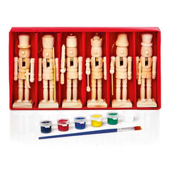 Premier Paint Your Own Nutcrackers (Pack of 6) image 0