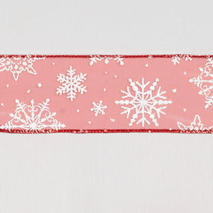 Swift Christmas Ribbon Garland - Red / White Snowflake image